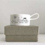 Handled Tea Light Holder | Home, family, love